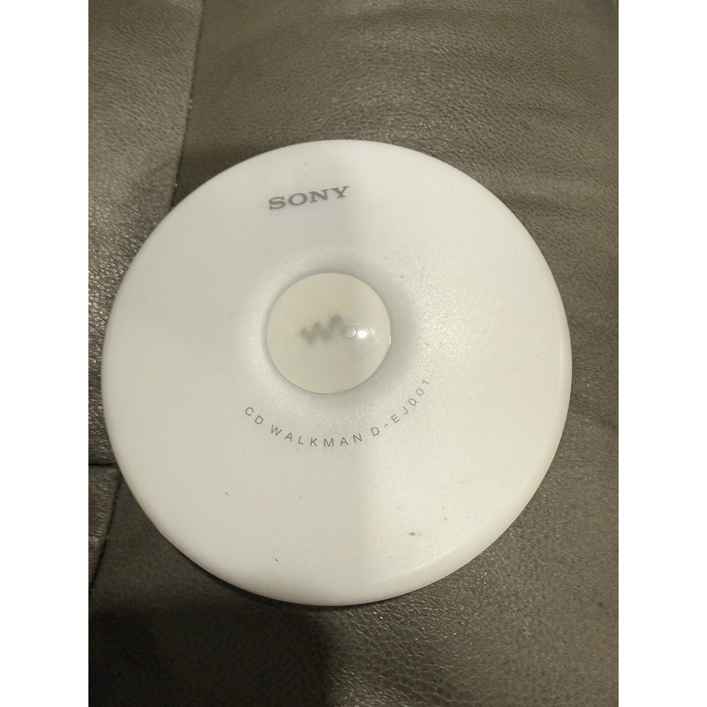 Sony‎ CD Walkman D-EJ001 Portable CD Player G Protection White WMA MP3 works